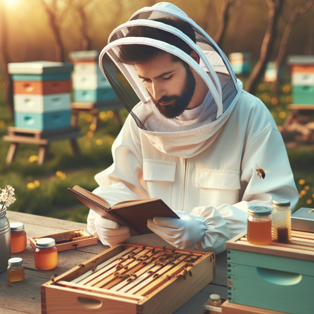 Beekeeping for beginners starting a beekeeping business in the best season for beekeeping, using essential beekeeping equipment and a beekeeping guide for honey production, beehive management, and understanding beekeeping benefits during apiary setup.