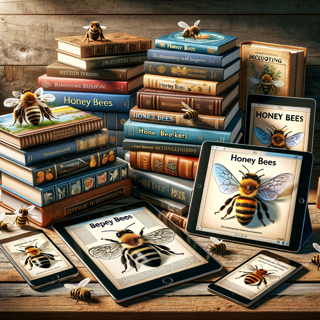 Recommended beekeeping books for beginners and advanced beekeepers, including best books on honey bees available in physical and PDF format.
